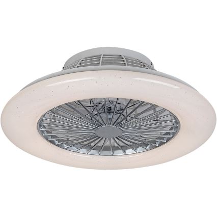 Rabalux - LED Stmievateľné stropné svietidlo s ventilátorom LED/30W/230V + 3000-6500K + diaľkové ovládanie