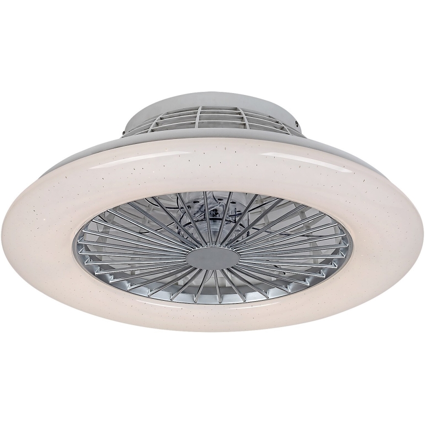 Rabalux - LED Stmievateľné stropné svietidlo s ventilátorom LED/30W/230V + 3000-6500K + diaľkové ovládanie