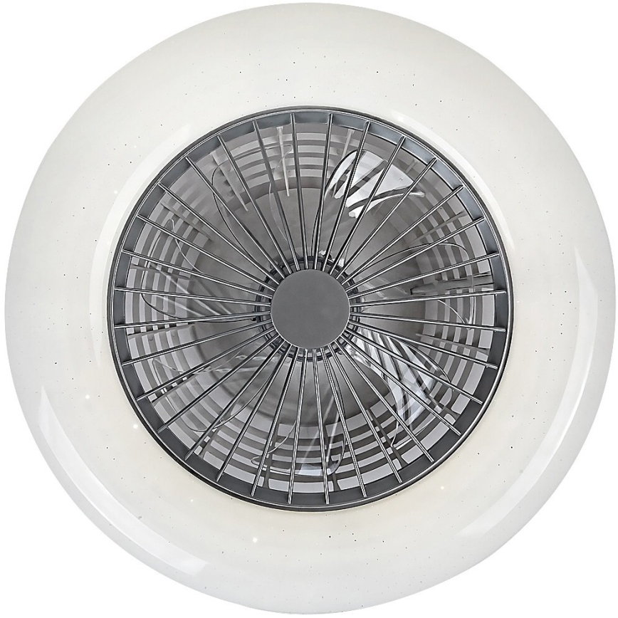 Rabalux - LED Stmievateľné stropné svietidlo s ventilátorom LED/30W/230V + 3000-6500K + diaľkové ovládanie