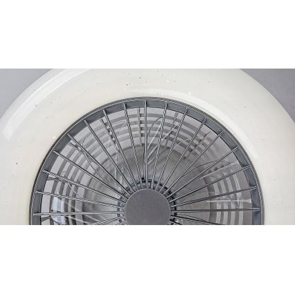 Rabalux - LED Stmievateľné stropné svietidlo s ventilátorom LED/30W/230V + 3000-6500K + diaľkové ovládanie