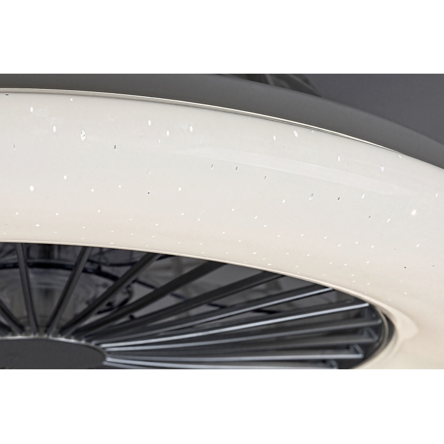 Rabalux - LED Stmievateľné stropné svietidlo s ventilátorom LED/30W/230V + 3000-6500K + diaľkové ovládanie