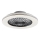 Rabalux - LED Stmievateľné stropné svietidlo s ventilátorom LED/48W/230V 3000-6500K + diaľkové ovládanie