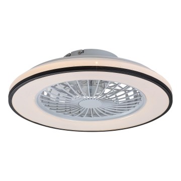 Rabalux - LED Stmievateľné stropné svietidlo s ventilátorom LED/48W/230V 3000-6500K + diaľkové ovládanie