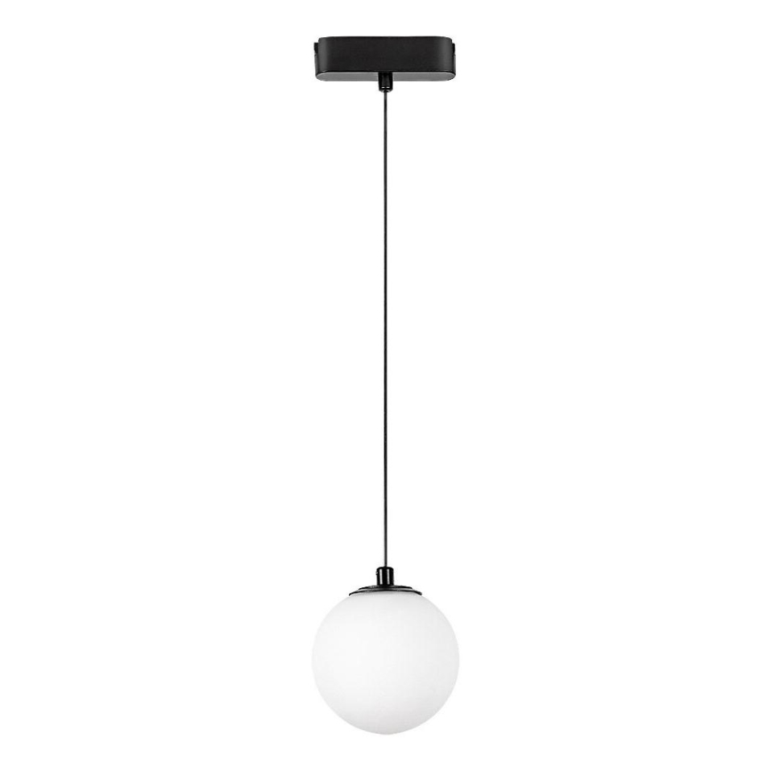 Rabalux - LED Stmievateľný luster na lanku do 1-fázového lištového systému LED/5W/24V 2700-5500K Wi-Fi Tuya čierna
