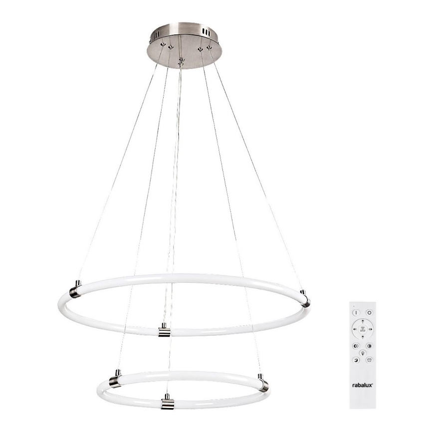 Rabalux - LED Stmievateľný luster na lanku LED/55W/230V + diaľkové ovládanie