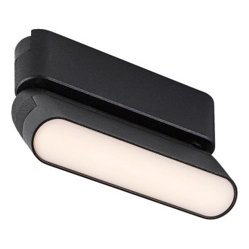 Rabalux - LED Stropné svietidlo do 1-fázového lištového systému LED/6W/230V 3000K 11,5 cm čierna