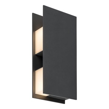 Rabalux - LED vonkajšie nástenné svietidlo LED/13W/230V IP65 antracit