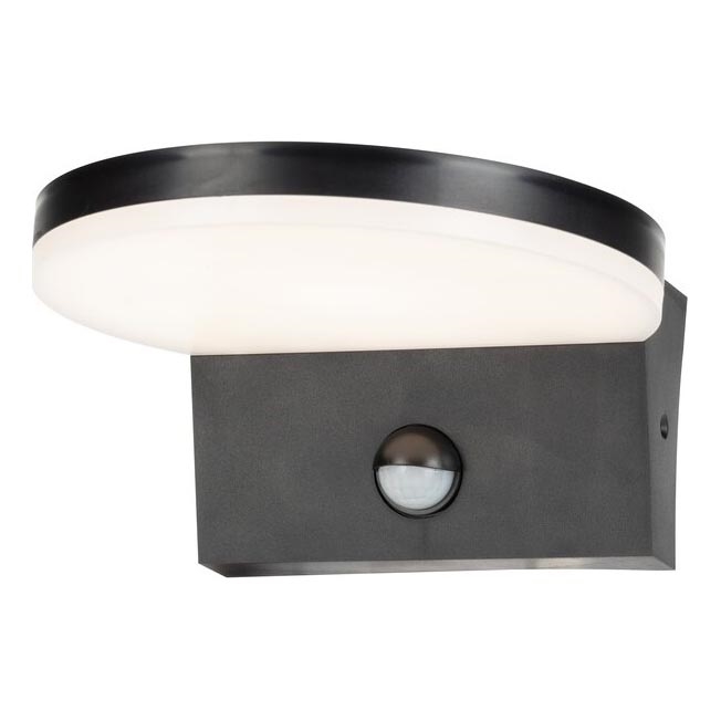 Rabalux - LED Vonkajšie nástenné svietidlo so senzorom LED/9W/230V 2700/4000/6500K IP54 čierna
