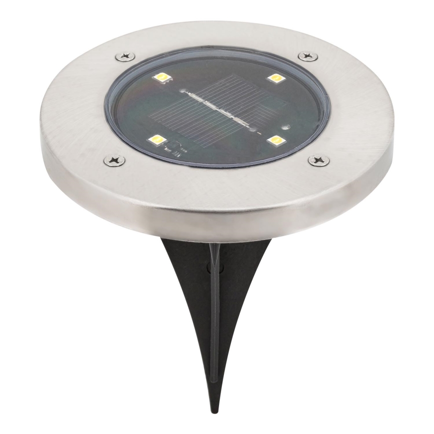 Rabalux - LED Vonkajšie solárne svietidlo so senzorom LED/0,24W/1xAA 400 mAh čierna IP44