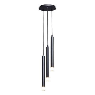 Rabalux - Luster na lanku 3xG9/5W/230V čierna