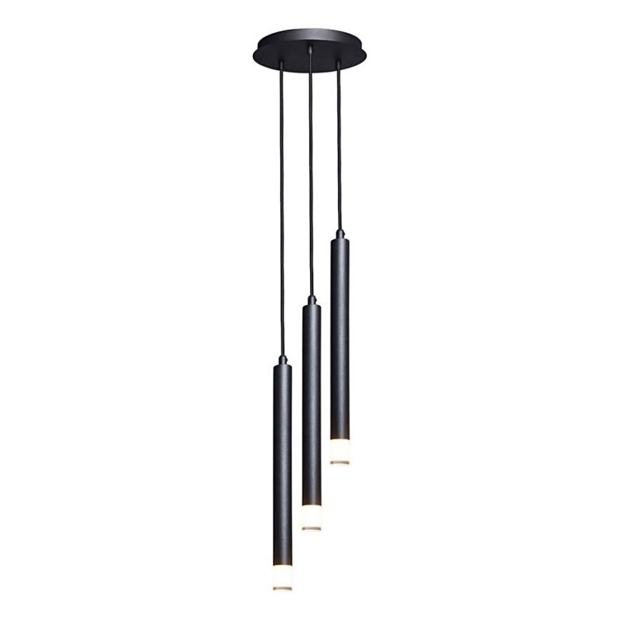 Rabalux - Luster na lanku 3xG9/5W/230V čierna