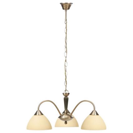 Rabalux - Náhradné sklo pr. 17 cm krémová