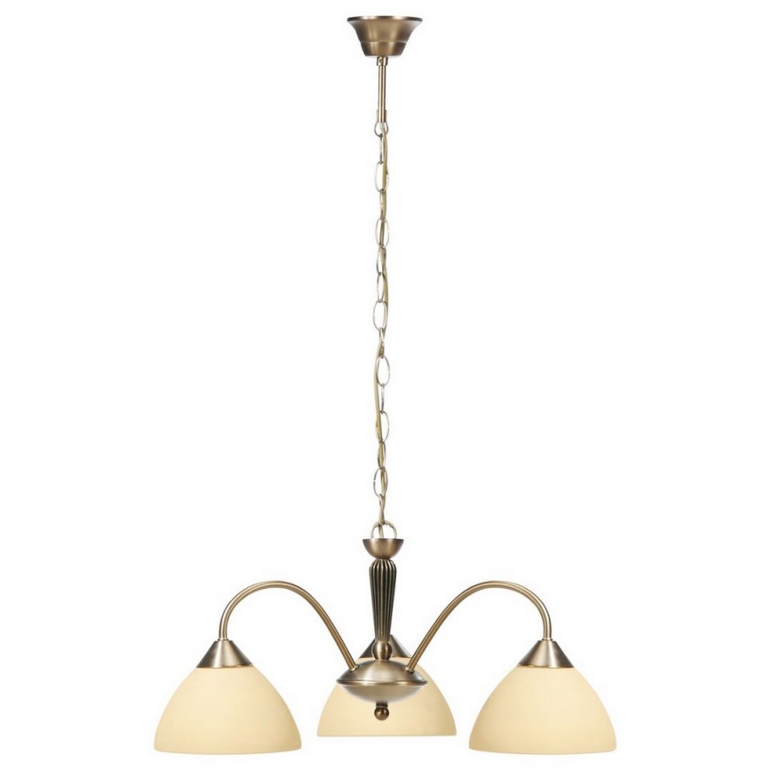 Rabalux - Náhradné sklo pr. 17 cm krémová