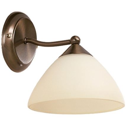 Rabalux - Náhradné sklo pr. 17 cm krémová