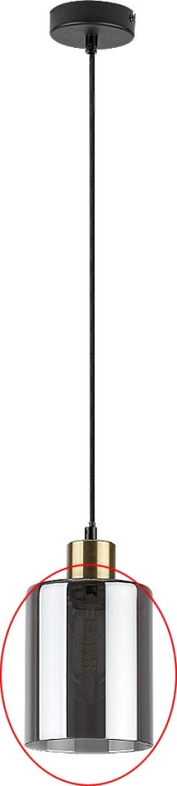Rabalux - Náhradné sklo E27 pr. 13 cm