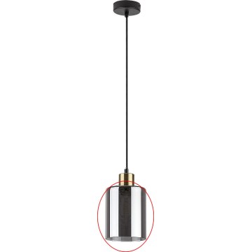 Rabalux - Náhradné sklo pre svietidlá PEREZ, objímka E27, pr. 13 cm