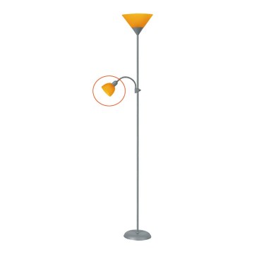 Rabalux - Náhradné tienidlo k stojacej lampe ACTION E14 malé oranžová