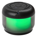 Rabalux - RGB Stolná lampa s reproduktorom RGB/3W/3,7V 500mAh