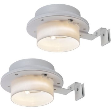 Rabalux -SADA 2x LED Solárne nástenné svietidlo LED/0,06W/1,2V 300 mAh IP44
