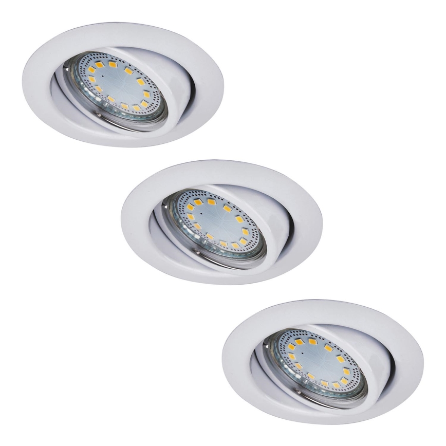 Rabalux - SADA 3xLED Kúpeľňové podhľadové svietidlo 3xGU10/3W/230V IP40