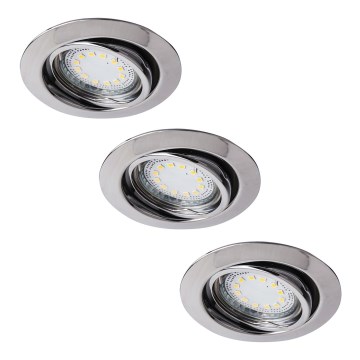 Rabalux - SADA 3xLED Podhľadové svietidlo 3xGU10-LED/3W/230V