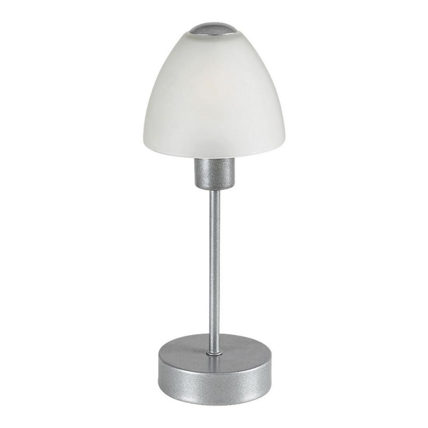 Rabalux - Stmievateľná stolná lampa 1xE14/40W/230V matný chróm