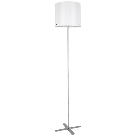 Rabalux - Stojacia lampa 1xE27/40W/230V biela/strieborná