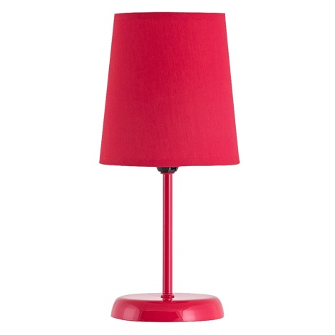 Rabalux - Stolná lampa 1xE14/40W/230V červená