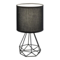Rabalux - Stolná lampa 1xE14/40W/230V čierna