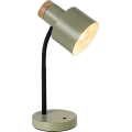 Rabalux - Stolná lampa 1xE27/20W/230V khaki