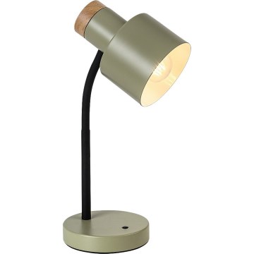 Rabalux - Stolná lampa 1xE27/20W/230V khaki