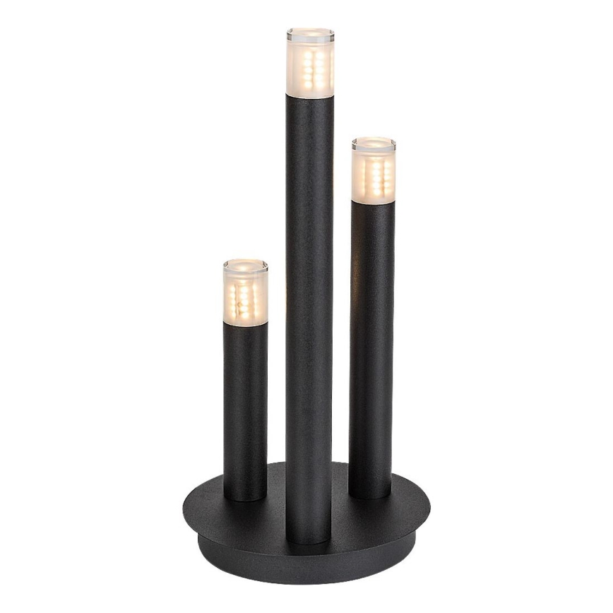 Rabalux - Stolná lampa 3xG9/5W/230V čierna