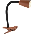 Rabalux - Stolná lampa s klipom 1xGU10/7W/230V oranžová