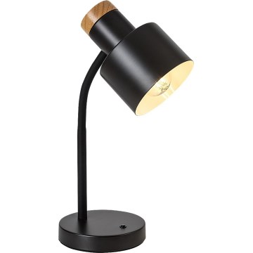 Rabalux - Stolová lampa 1xE27/20W/230V čierna