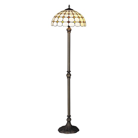 Rabalux - Tiffany vitrážová stojacia lampa 2xE27/60W/230V