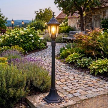 Rabalux - Vonkajšia lampa 1xE27/60W/230V IP43 čierna