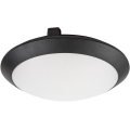 Rabalux - Vonkajšie stropné svietidlo 1xE27/9W/230V IP65 priemer 30 cm čierna