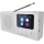 Rádio DAB DAB+ FM 3W/5V/4xAA biela