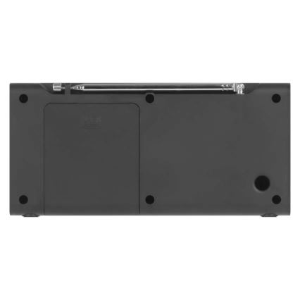 Rádio DAB DAB+ FM 3W/5V/4xAA čierna