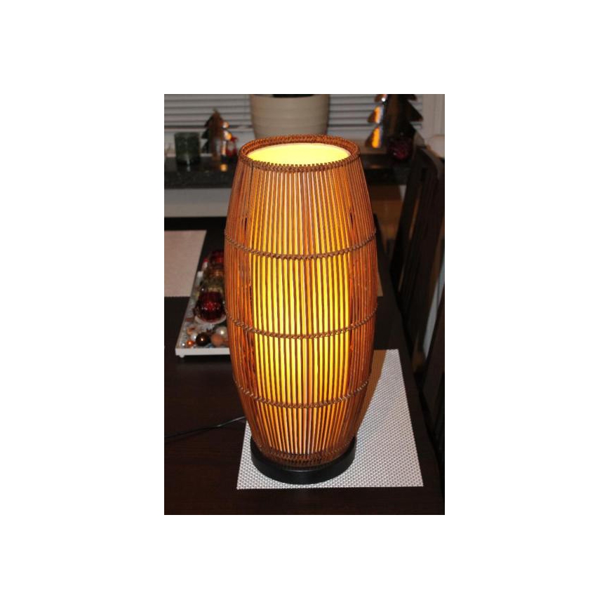 Ratanová stojaca lampa 1xE27/11W/230V