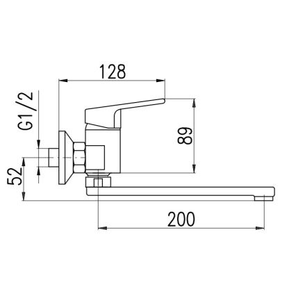 RAV Slezák CO101.5/23Z - Umývadlová batéria COLORADO cm lesklá zlatá