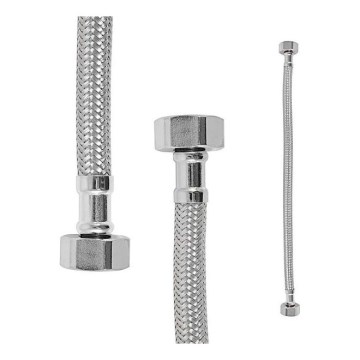 RAV Slezák IF0133.0 - Flexibilná pripojovacia hadica FLEXI 10 cm lesklý chróm