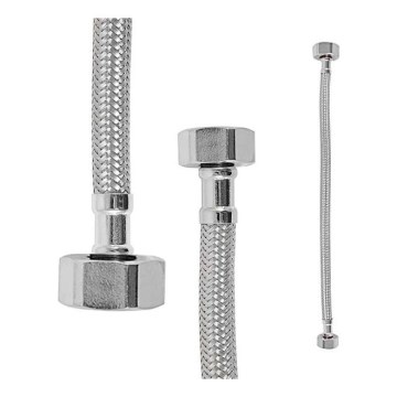 RAV Slezák IF0135.0 - Flexibilná pripojovacia hadica FLEXI 10 cm, lesklý chróm