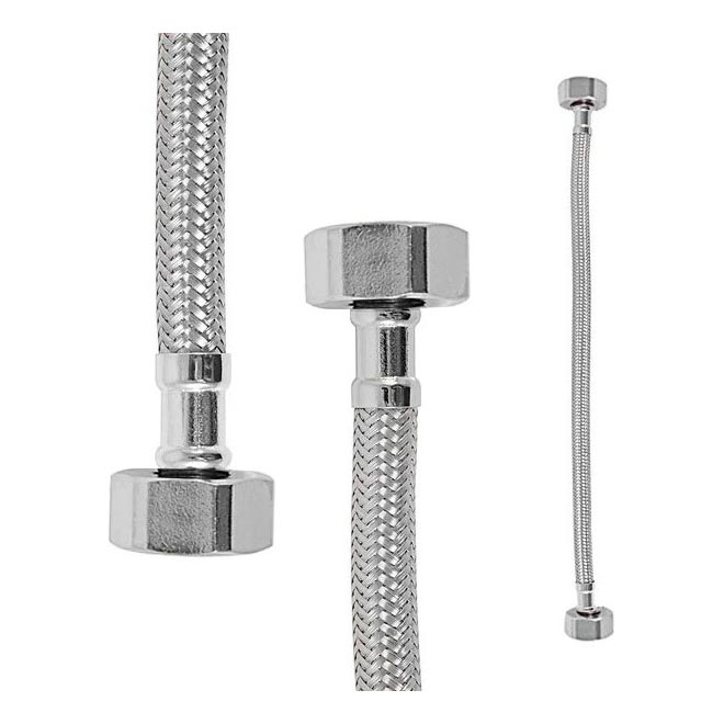 RAV Slezák IF0155.0 - Flexibilná pripojovacia hadica FLEXI 10 cm lesklý chróm