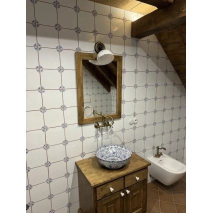 RAV Slezák MK102.5/28SM - Drezová/umývadlová batéria MORAVA RETRO 16,8 cm, stará mosadz