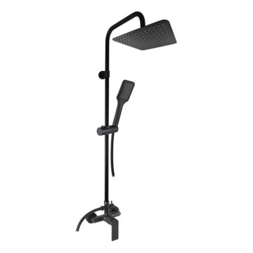 RAV Slezák NL182.5/7-04CMAT - Sprchová sada s batériou NIL matná čierna