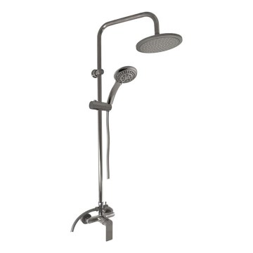 RAV Slezák NL182.5/7-1MGK - Sprchová súprava s batériou NIL, kartáčovaná sivá