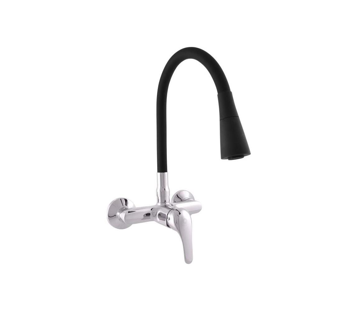 RAV Slezák SA002.5/13 - Drezová batéria SAZAVA 32,3 cm čierna/lesklý chróm SA002.5/13