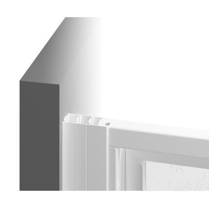 Ravak 14V701O2ZGS - Sprchový kút SUPERNOVA 90x90 cm biely