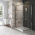 Ravak 1XV70C00Z1 - Sprchové dvere BLIX 90x90 cm lesklý chróm